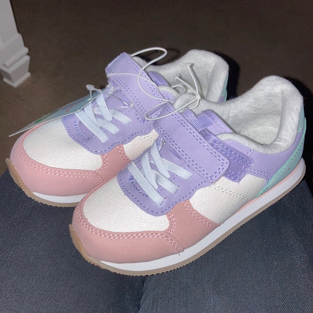 Brand new never worn toddler girl sneakers